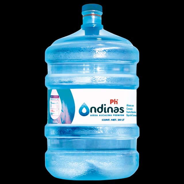Garrafón Agua Alcalina Baja en Sales 20 L